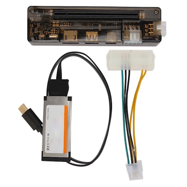 Kannettava ulkoinen riippumaton näytönohjaintelakka 6-nastainen 8-nastainen lähtö PCIE X16 USB-datakaapeliliitäntä Expresscard EXP GDC Expresscard