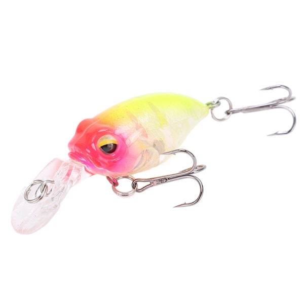 Fiske Mini Minnow Bete Hög Simulering Tredimensionella Ögon Artificiellt Fiskebete för Utomhus10#