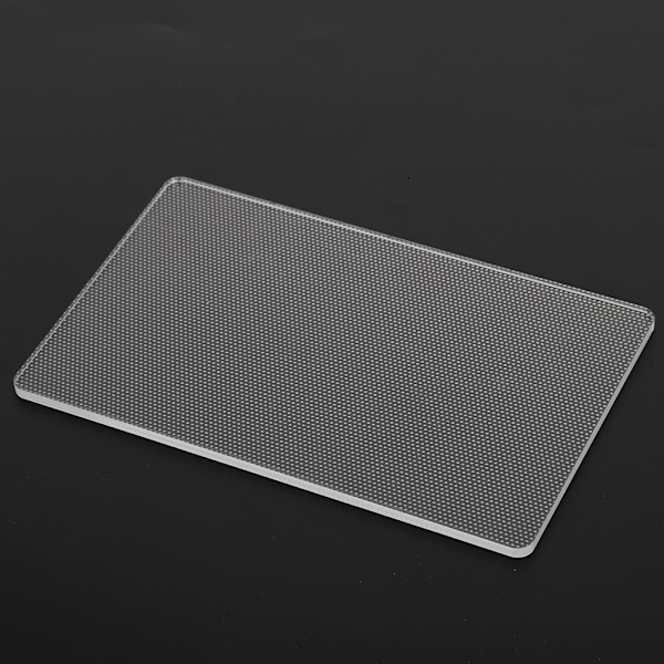 Akryl stämpelblock stämpeldyna tryckplatta filé transparent DIY hantverksverktyg 1610