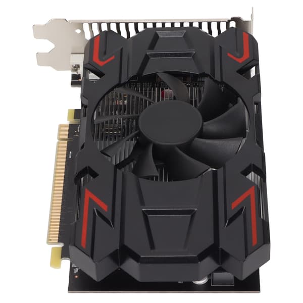 Grafikkort 700MHz Kärnfrekvens Lågbrusfläkt 1G 128bit DDR5 PCB Material GPU Grafikkort