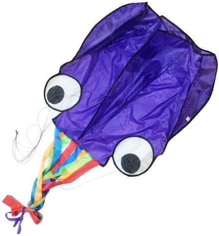 Multi Tail Lilla 400cm Drage - Bærbare Blæksprutte Drager Nylon og Polyester Materiale