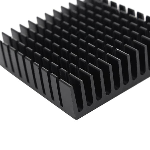 1PC køleplade aluminium kølefinne køleplade 40*40*11MM til router CPU IC