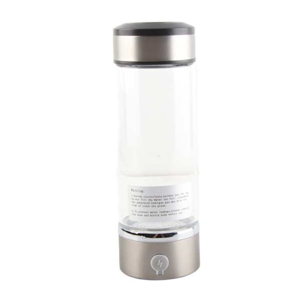Bærbar 420 ml hydrogenrik vannglass USB oppladbar ionvanngenerator Hydrogenrik vannkoppgenerator