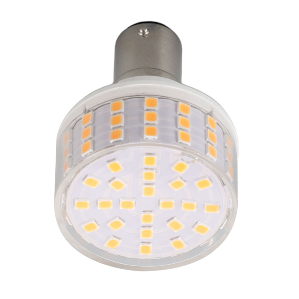 B15 pære 10W 1000LM flimmerfri energisparende LED-maislys for skrivebordslampe 85‑265V varmt lys
