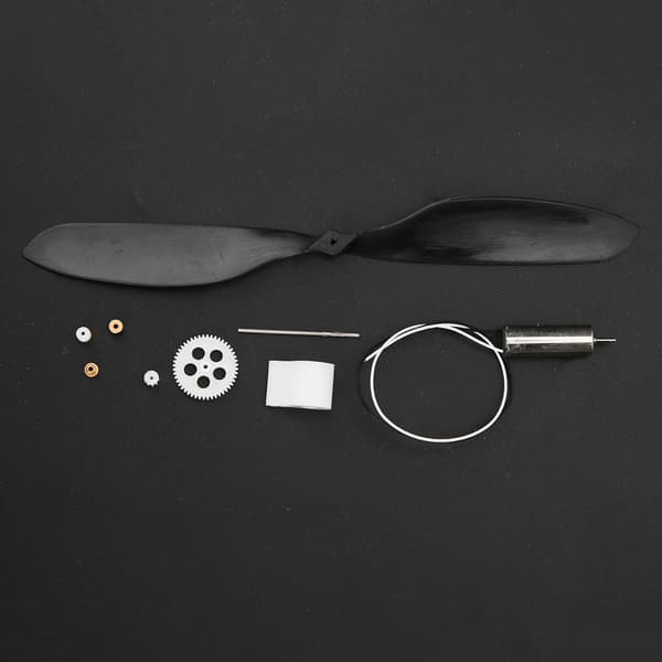 Fjärrkontroll Flygplan Kärnlös Motor Höghastighetsväxellåda Propeller för RC Leksak 720