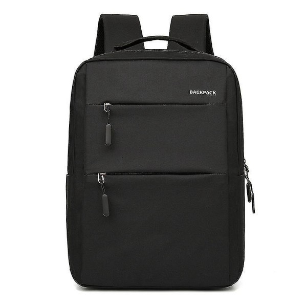 Sort vandtæt Business Travel Laptop-rygsæk med USB-opladningsport og stor kapacitet