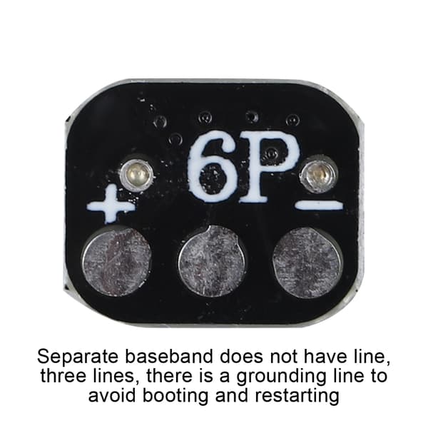 5 STK Reparer strømkabelbånd for hovedkortets batteriholder (SE/6s/6sp/6plus)