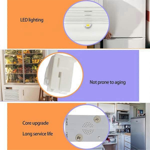 2 stk. W10695459 W10843353 til køleskab LED lysmodul komponent