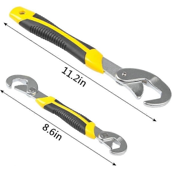 2st Justerbar Universalnyckel Multifunktionsverktygssats 9-32mm Justerbar Automatisk Frigörelsesats