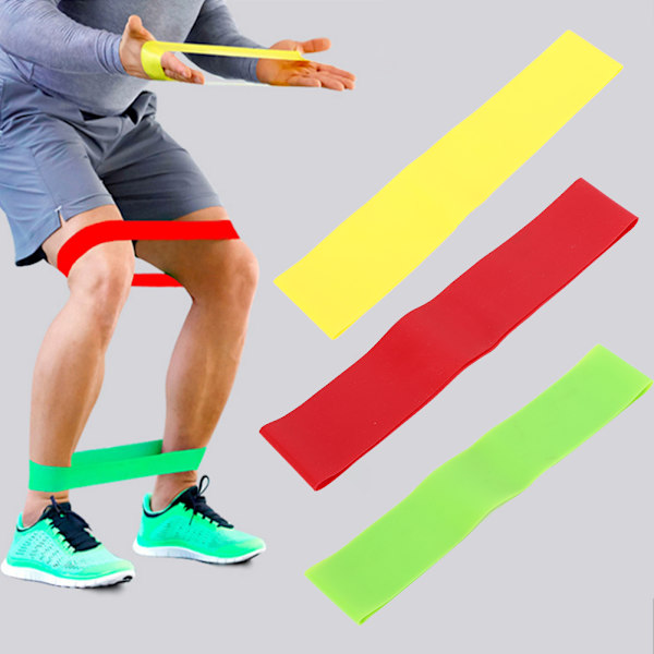 Resistance Loop Yoga Extend Band Kit Fitness Styrketräningsutrustning Benbantning1 Set