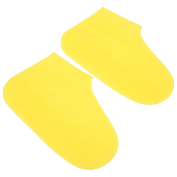 Vedenpitävä suojakengät cover Unisex AntiSlip sadekenkäsuojat kotelot silikoni(M)