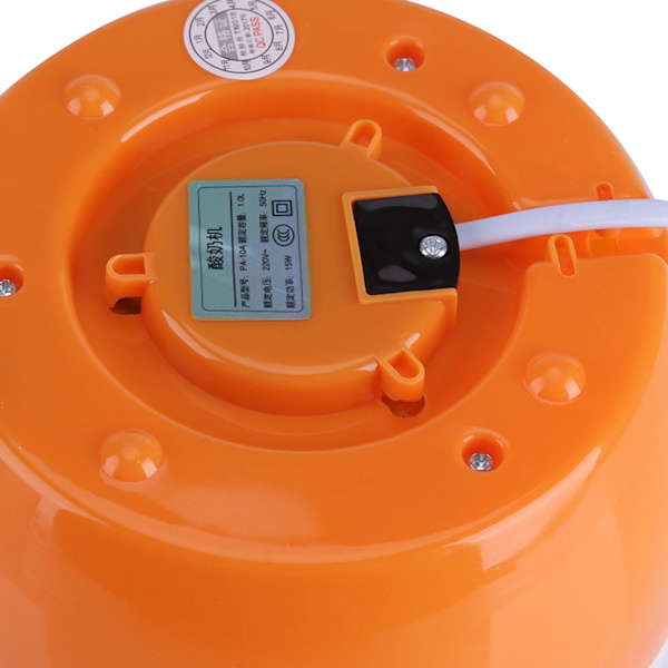 220V 1L Elektrisk Automatisk Yoghurt Maker Machine Yoghurt DIY Værktøj Plastbeholder CN-stik (orange)