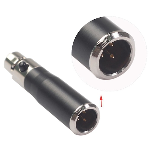 Xlr Mini 3-pin hann til 4-pin hunn lydadapter plugg kontakt Hi-fi signal konverter adapter egnet for-B8