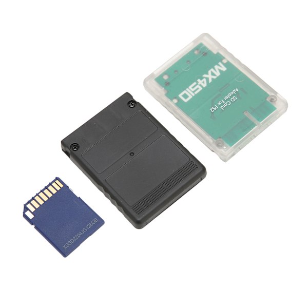 Universal Game Card Adapter til MX4SIO Læser med 128G Lagerkort 64MB FMCBV1.966 Kort til PS2 Fat-konsoller
