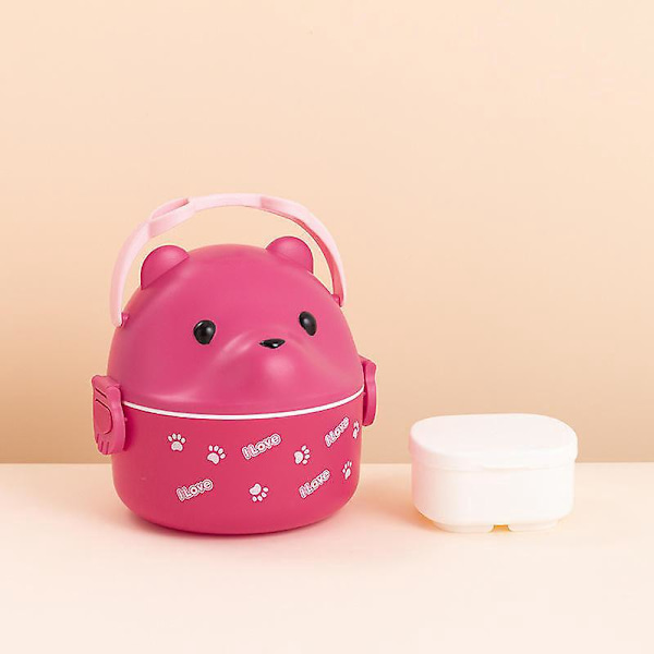 Bento Lunchbox-system med yoghurt- och fruktbehållare 200ml BPA-fri bärbar matförvaring