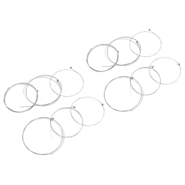 2 Set Gitarrsträngar Ersättning Metall för E203 Elektrisk Gitarr Stränginstrument Tillbehör