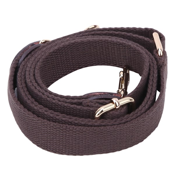 Håndlavet DIY bagagedele justerbar crossbody taske læderrem til CBD065-066Coffee