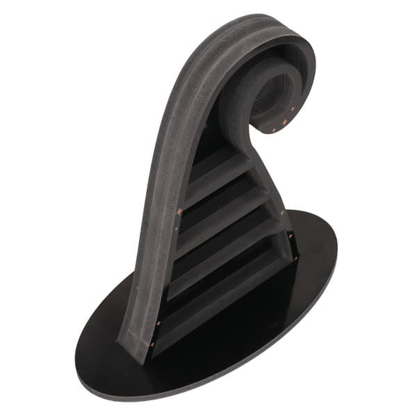 Kristallvitrinskåp Gotisk Stil Häxhatt Design Slitstark PVC Stenhylla Display för Sovrum Kontorsbord