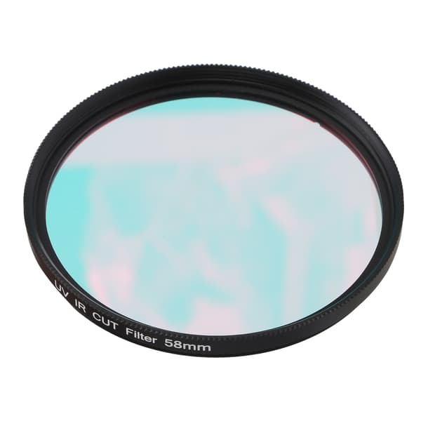 FOTGA Kamera Optisk Glas UVIR Cut Filter Infrarød Pass Linsefilter til DSLR Kamera (58mm)