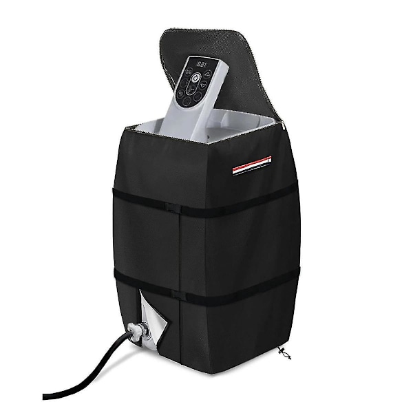 Kompatibel med boblebad spa varmeovn pumpe deksel, vanntett kraftig kompatibel med boblebad pumpe deksel spa boblebad bassenger forbedrings deler-B14