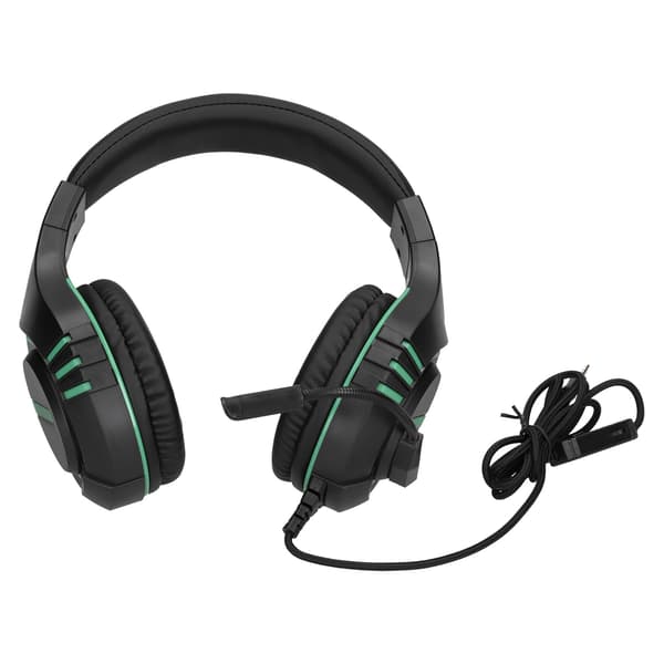 M205 Kablet Gaming Headset med Mikrofon 3,5 mm Jack Støjreducerende Gaming Headset til PS4 Grøn