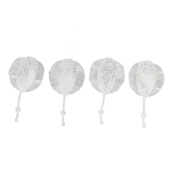 4 stk. 9 cm 14 g blød Swimbait synkende blød Swimbait Raja lokkemad kunstig lokkemad fiskegrej gear hvid