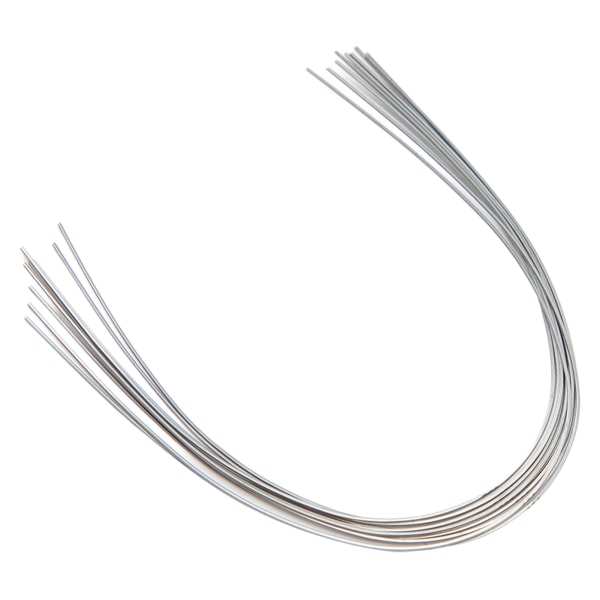 50 stk. Bøjler Wire Fuld Hard Dental Ortodontisk Ni Ti Spring Wire 0,016 X 0,022 tommer Øvre