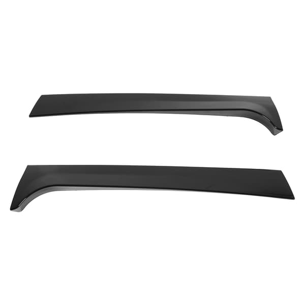 Par bagrude sidespoiler vinge Canard Splitter Trim ABS blank sort erstatning til MK2 2017+