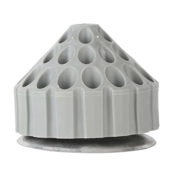 Roterbar borholder drill bit tapp stativ slipe verktøy organizer boks (Grå)