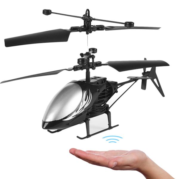 Kauko-ohjattava helikopteri, lentävät lelut, led-valolla varustettu ladattava käsikäyttöinen drone lapsille
