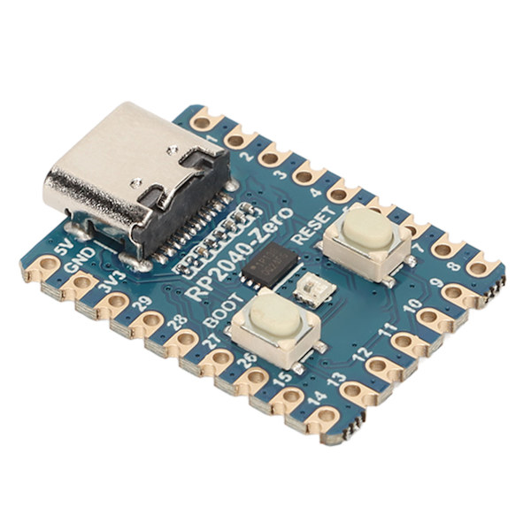 Microcontroller Mini Utvecklingskort RP2040 Chip Dual Core Processor Stöd C C++ Python för Raspberry Pi
