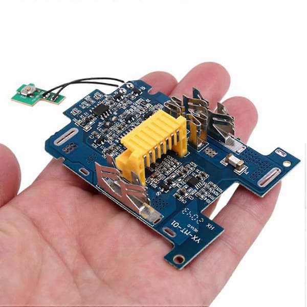 1 set 18V batteriladdning PCB skyddskretskort passar för Makita BL1830 BL1840 BL1850 BL1860B