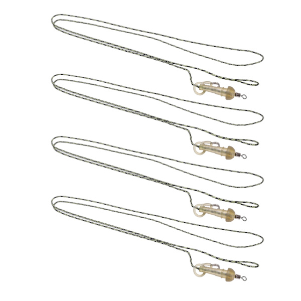 Fiskegrej Leadcore Carp Leaders Udskiftelige Hybrid Camo Leadcore Leaders til fiskeri3 stykke underline