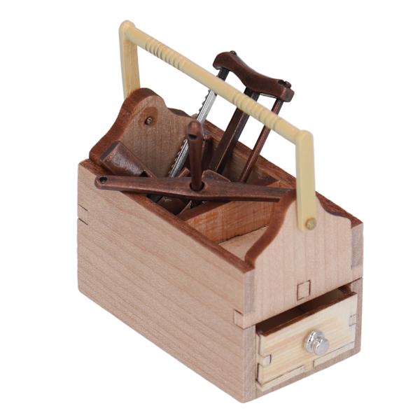 1:12 Miniatyyrinukketalon työkalut, korkea simulaatio, nukketalon korjaustyökalusarja lapsille, tytöille ja pojille