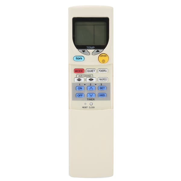 ABS Holdbar Hvid Aircondition Controller Fjernbetjening Tilbehør til A75C2604 uden batteri