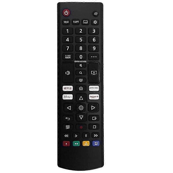 AKB76040301 Erstatningsfjernkontroll kompatibel med LG Smart LED LCD TV 32LM577BPUA 50UP7000PUA 60UP7670PUB 32LM577BZUA 86UP8770PUA