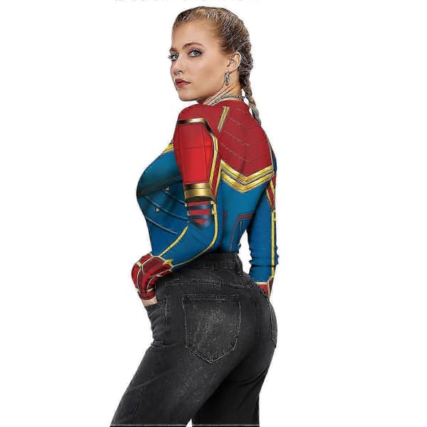 Spiderman Leotard Bodysuit til Kvinder, Halloween Spider Cosplay Kostume Bodysuit style 3 L