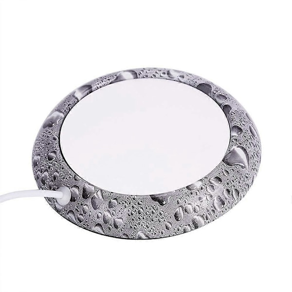 Isolasjonskrusbrikke, USB Kaffekopp Varmeplate, Elektrisk Koppvarmer for Tekopp