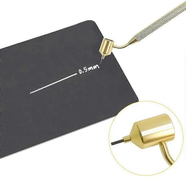 3 st Precision Fluid Writer Applikatorpennor, Touch Up Målarpenna för Bilar, Hobbyer (0,5 mm)
