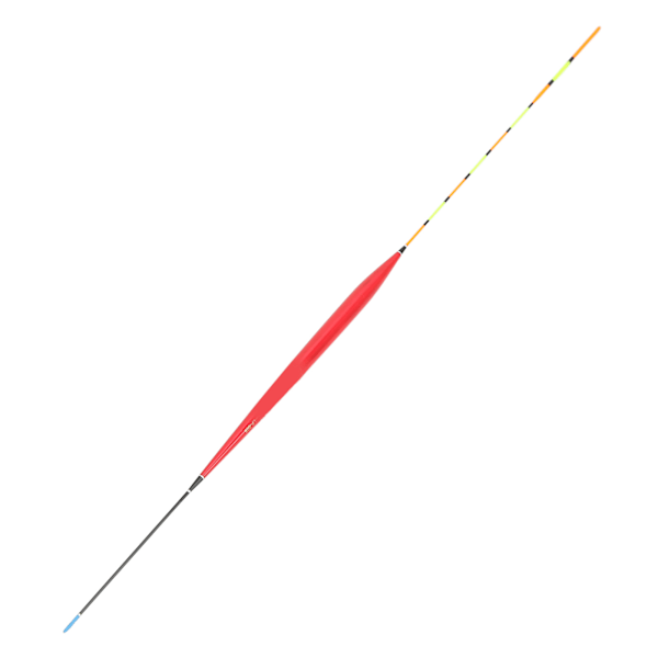 Høy følsomhet fiskebobber tre karpefiskeflåter iøynefallende slank kropp for dammen LF-006