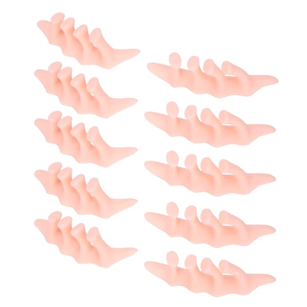 5 par hallux valgus-korrigerer tåskillere i SEBS for voksne kvinner