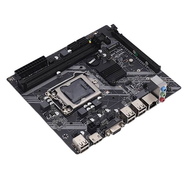 Tietokoneen emolevy 100M verkkokortti 1155-nastainen kaksikanavainen DDR3-muisti Quad Core I3 I5 I7 Office -pöytäkoneen emolevylle