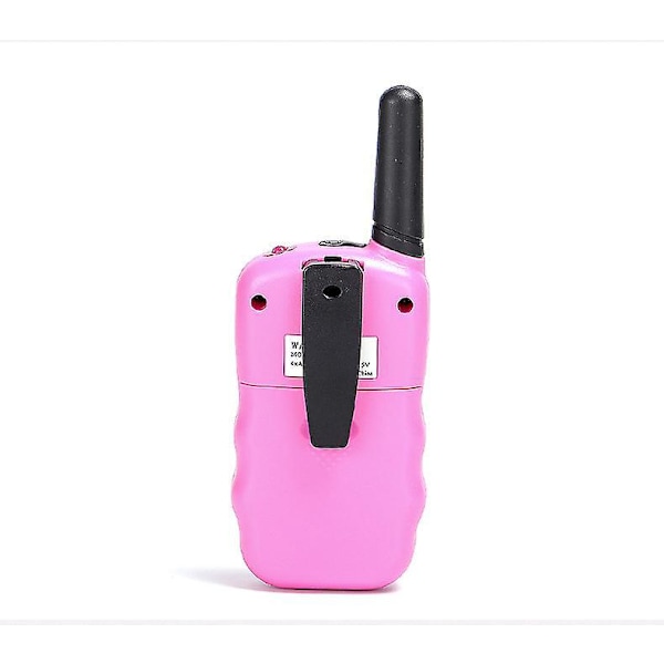 Lasten Walkie Talkie - Ladattava Akku ja Laturi - Pitkän Kantaman Ulkolelut Tytöille Taskulampulla - Täydellinen Lahja Leirintään ja Vaellukseen