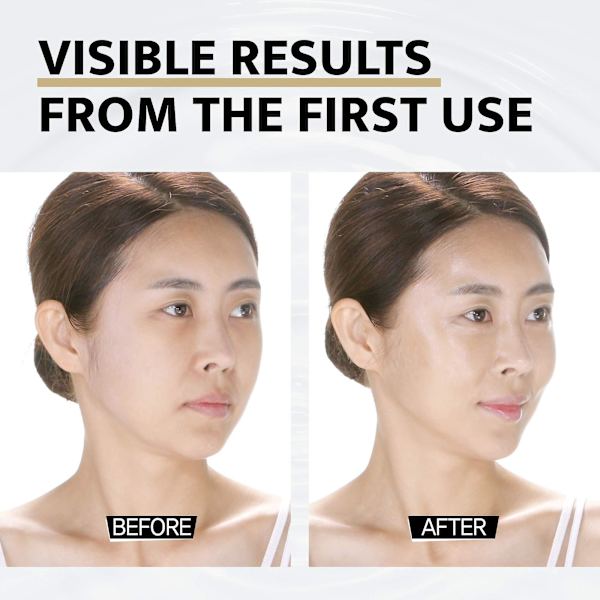 V-Line Løfte Silikon Hudmaske - Dobbelthake Reduserer | Underøye Maske | Panne Rynkebehandling | Koreansk Hudpleie 3stk
