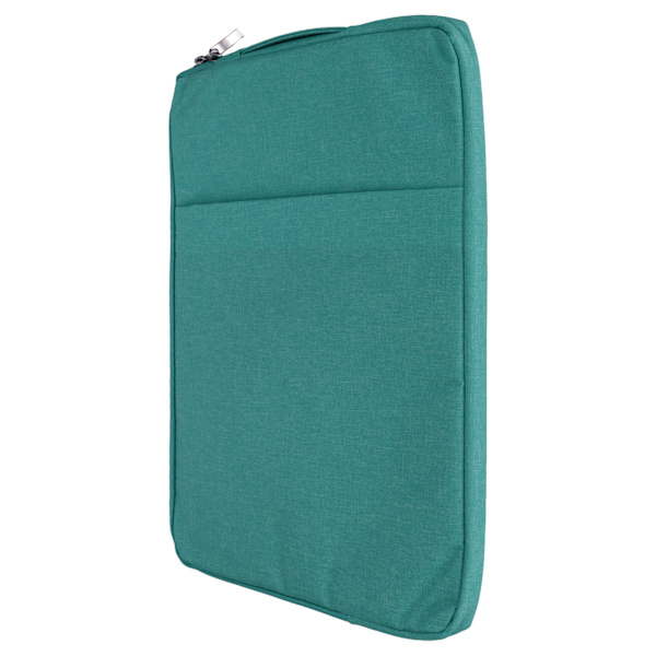 Laptopfodral 15,6 tum 39x29x2cm dubbelskiktsdesign polyester Case för bärbar dator för OS Laptop Pro för HP för DellDark Cyan