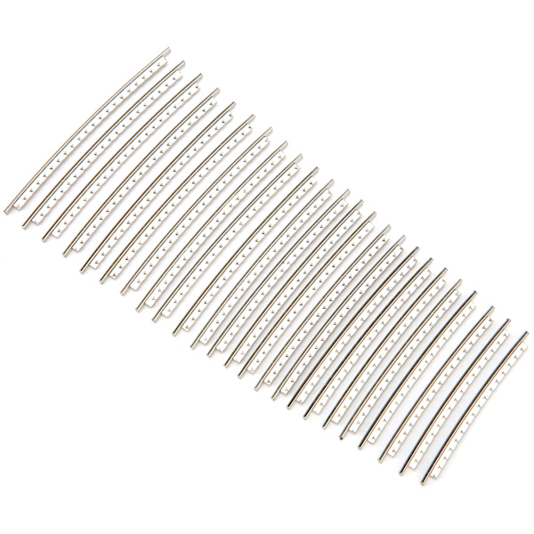 24 stk gitarfret trådsett cupronickel for Fender/Gibson erstatningstilbehør 2,7 mm