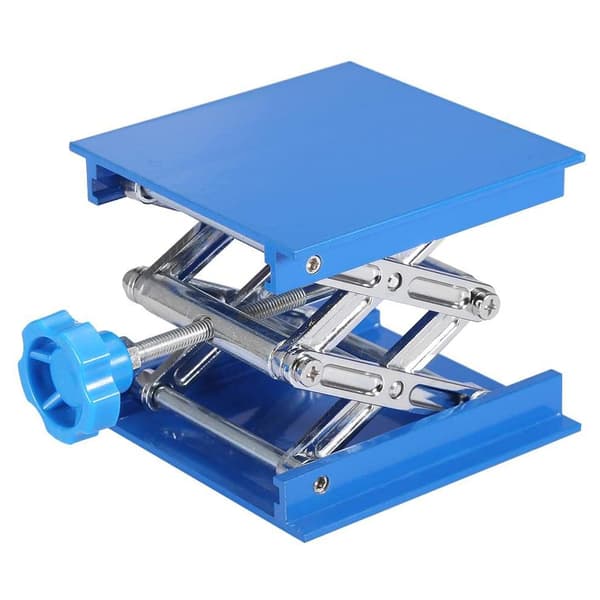 100*100mm aluminiumoxid Lab-Lift Løfteplatforme Stand Lab Rack