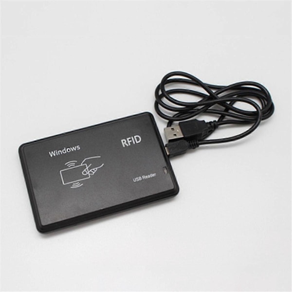 RFID Smart Card-læser med USB-port, 13,56MHz IC-kort
