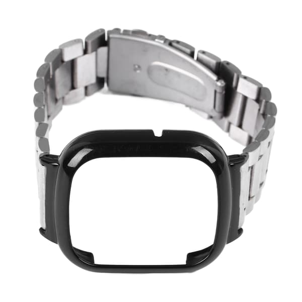 Udskiftningsurrem forhindrer ridser Rustfrit stål Smart Watch-etui med rem til Honor 4