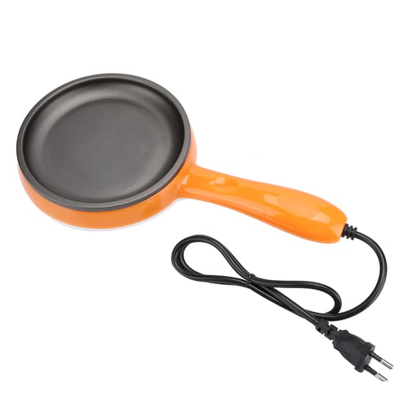 Multifunksjonell Mini Elektrisk Non-Stick Stekepanne Eggkoker Steamer for Frokost EU Plugg 220V